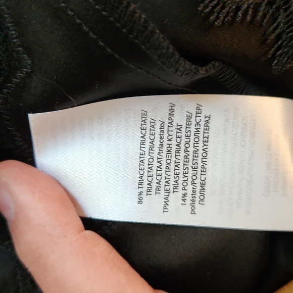 NWT Gorgeous Polo Ralph Lauren Black Lacy Slip Dress-Size 6​​​​​​​​ - Picture 6 of 7